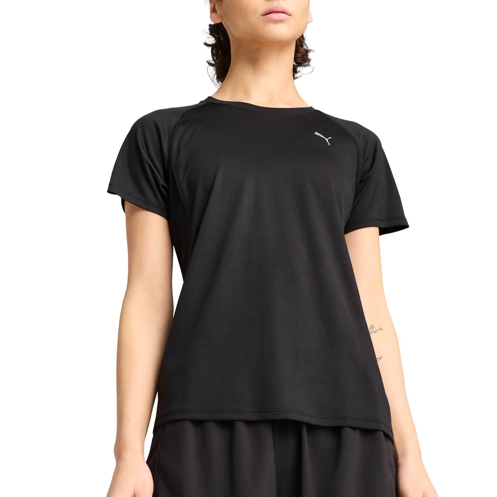 Run Velocity Crew Neck Short Sleeve Athletic T-Shirt - Image 3