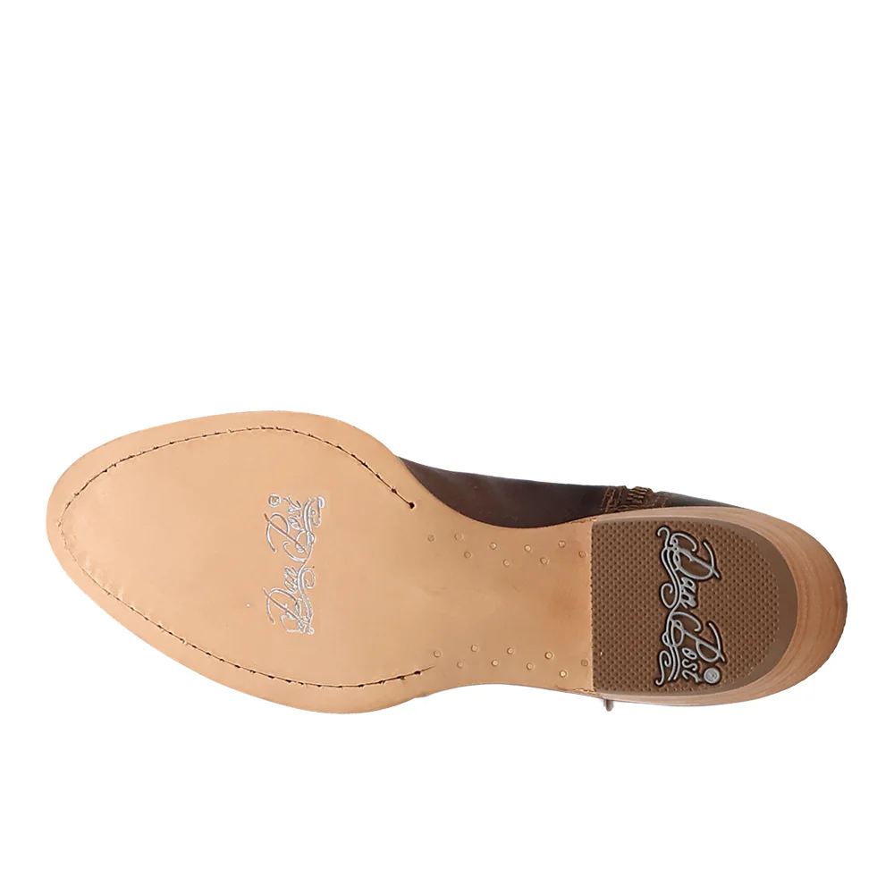 Rustic Charm Round Toe Zippered Cowboy Boots - Image 5