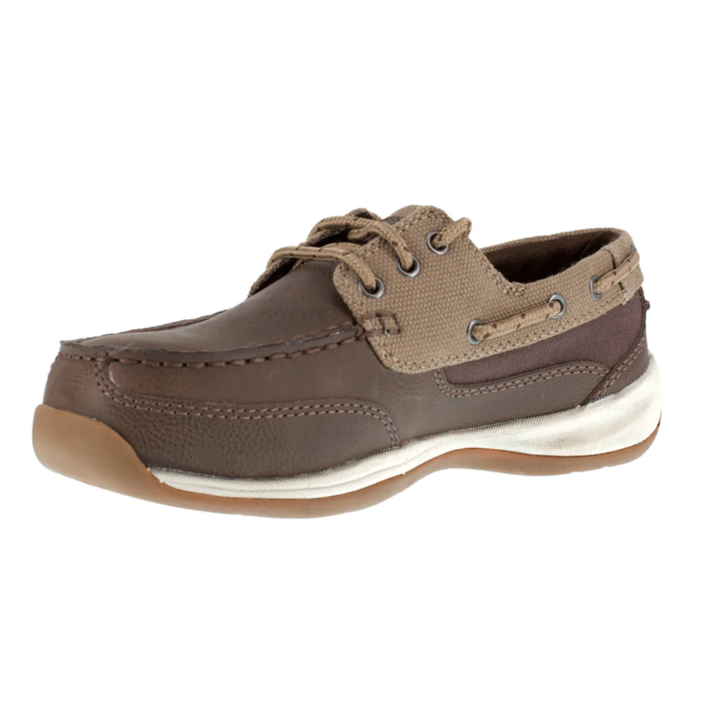 Sailing Club Slip Resistant Steel Toe Work Shoes - Image 4