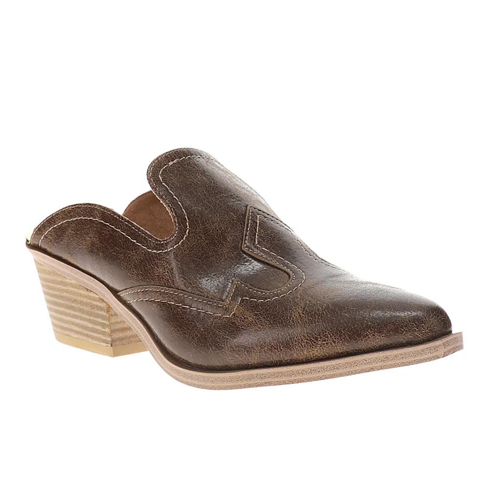Saloon Block Heel Pumps - Image 2