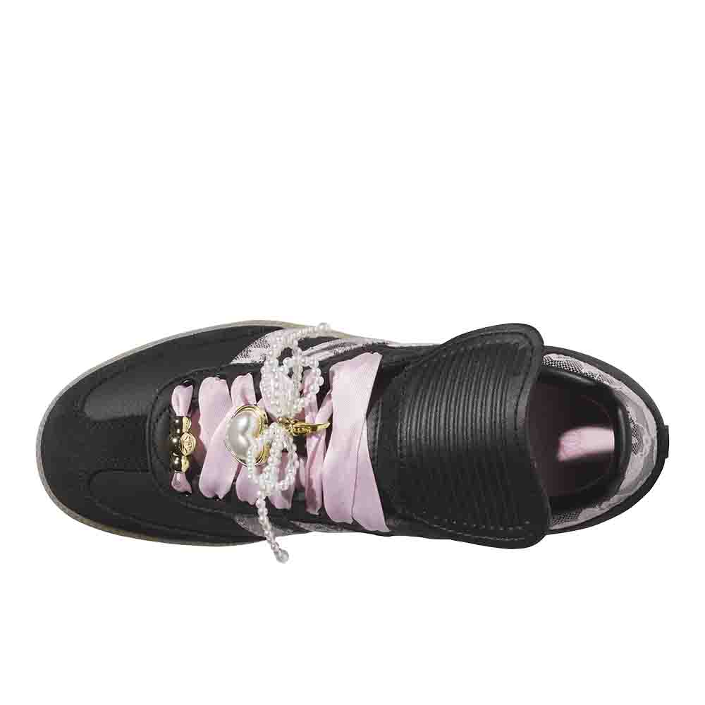 Samba Long Tongue Lace Up Sneakers - Image 4