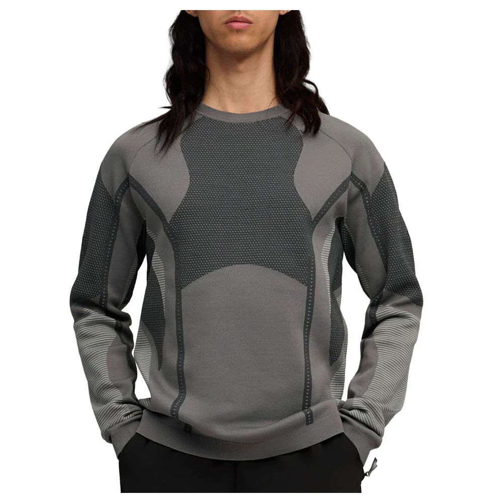PUMA X San San Gear Knit Crew Neck Long Sleeve T-Shirt - Image 3