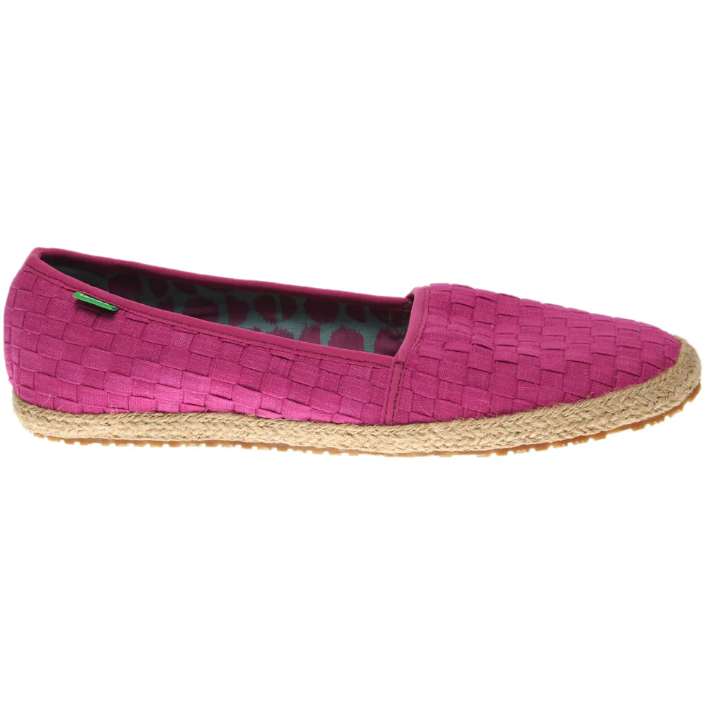 Basket Case Woven Slip On Flats