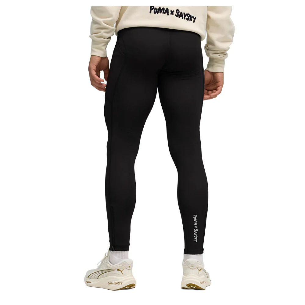 PUMA X SAYSKY Fleece Running Leggings - Image 4