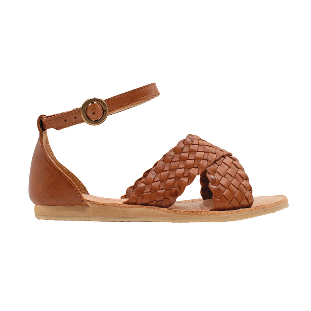 Sayulita Huarache Ankle Strap Sandals