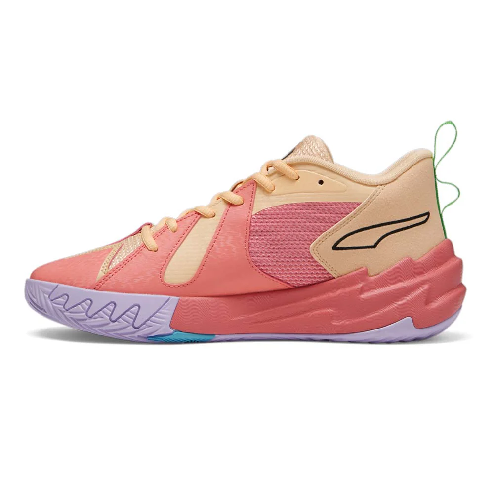 Scoot Zeros Georgia Peach Basketball Shoes - Image 3