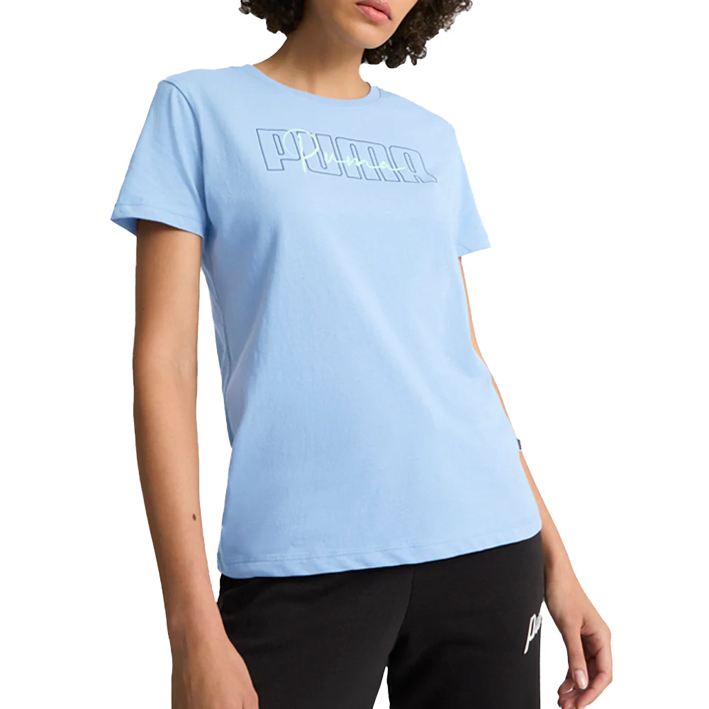 Script Logo Crew Neck Short Sleeve T-Shirt - Image 3
