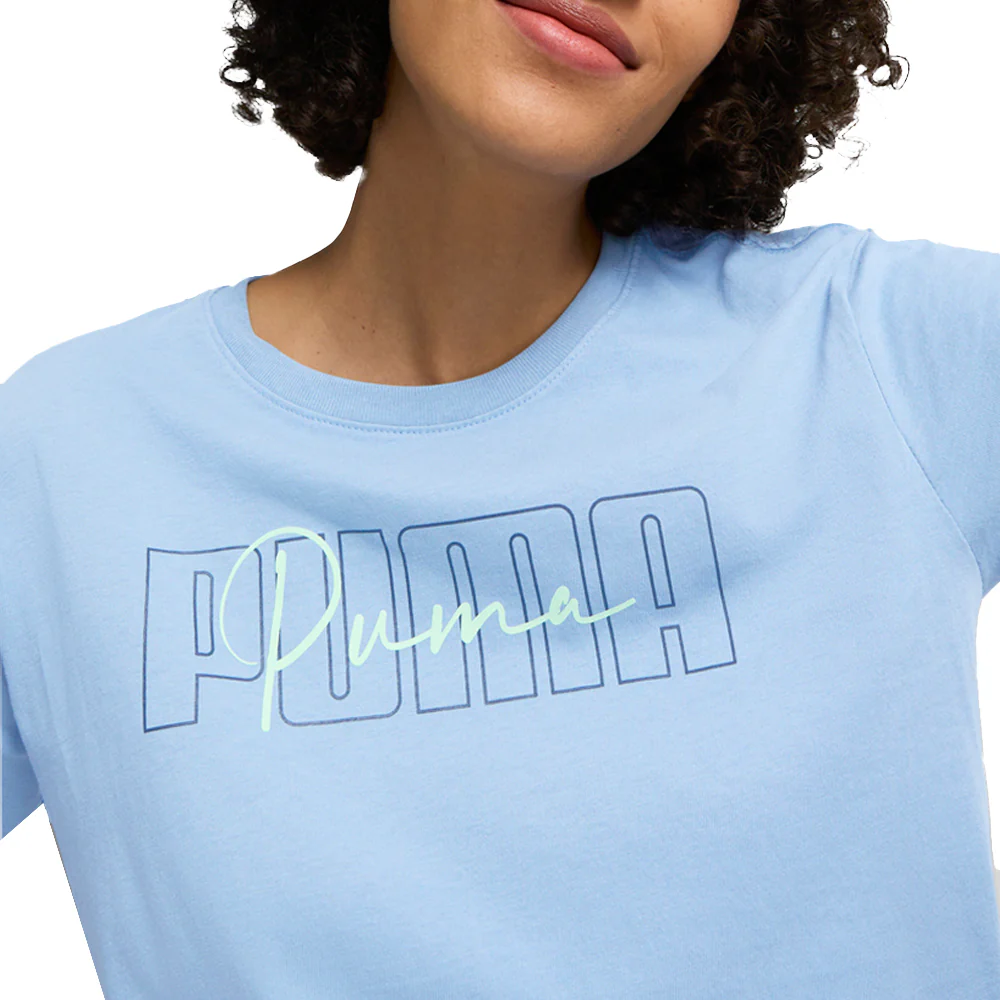 Script Logo Crew Neck Short Sleeve T-Shirt - Image 4