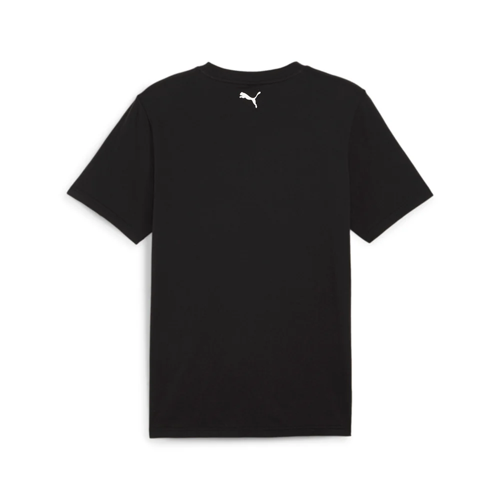 Scuderia Ferrari Race Big Shield Heritage Graphic Crew Neck Short Sleeve T-Shirt - Image 2