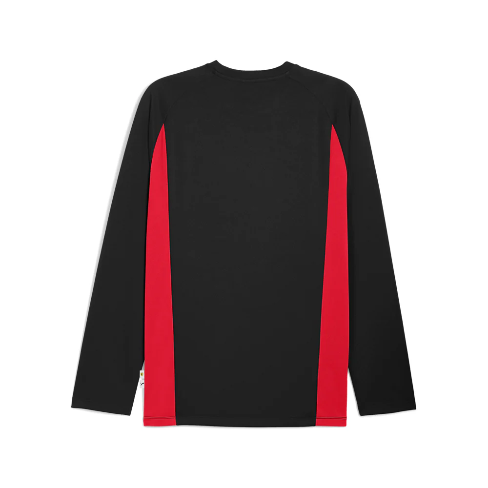 Scuderia Ferrari Graphic Crew Neck Long Sleeve Pullover Shirt - Image 2