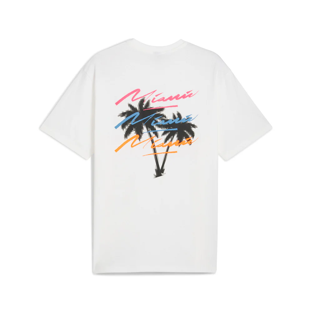 Scuderia Ferrari Miami Graphic Crew Neck Short Sleeve T-Shirt - Image 2