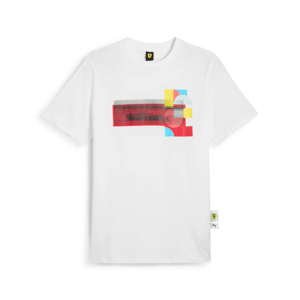 Scuderia Ferrari Race Graphic Crew Neck Short Sleeve T-Shirt