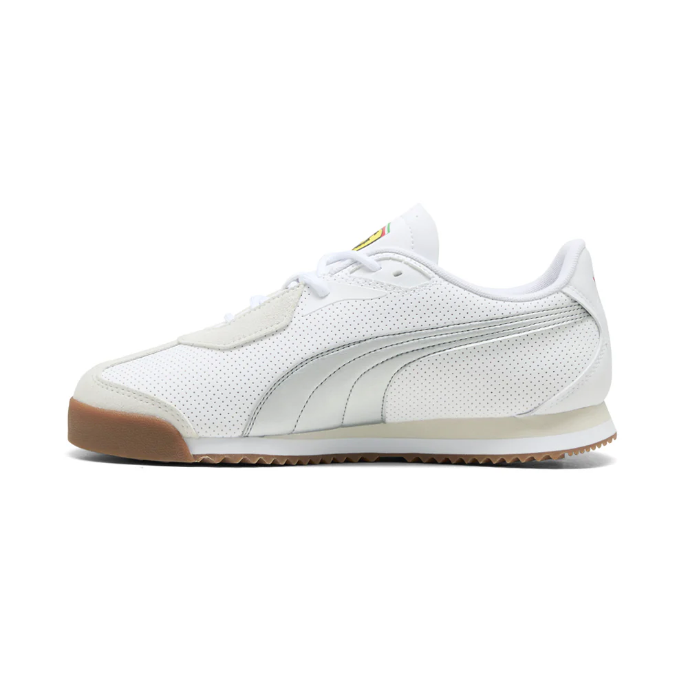 Scuderia Ferrari Roma Suede Lace Up Sneakers - Image 3