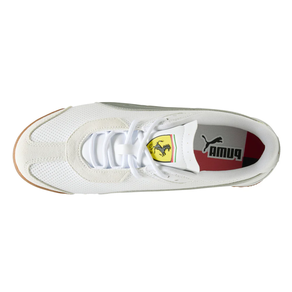 Scuderia Ferrari Roma Suede Lace Up Sneakers - Image 4