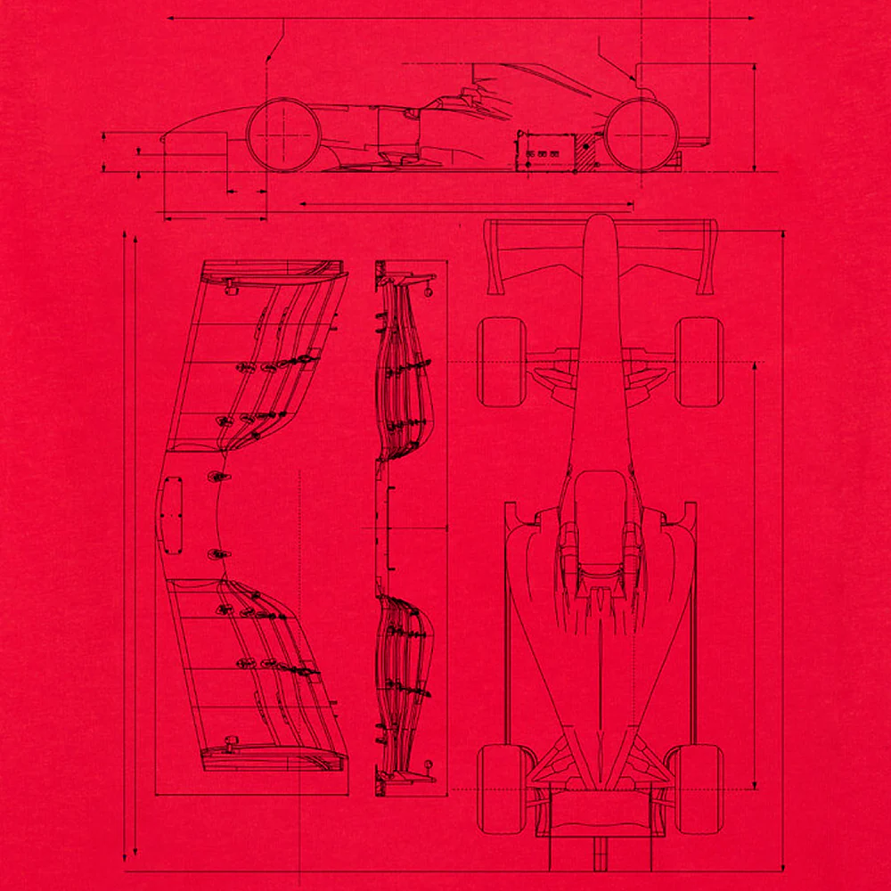 Scuderia Ferrari Sportswear Graphic Crew Neck Short Sleeve T-Shirt - Image 5