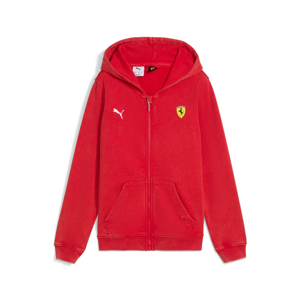 Scuderia Ferrari Sportswear Hooded Sweat Full Zip Jacket (Youth)