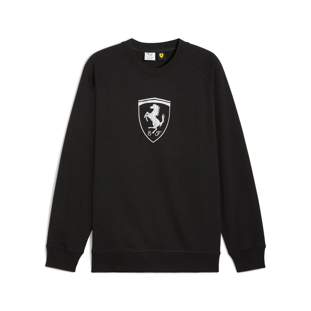 Scuderia Ferrari Sportswear Shield Crew Neck Sweatshirt