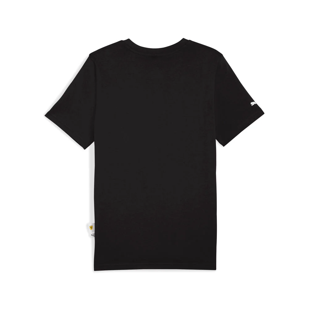 Scuderia Ferrari Sportswear Tonal Shield Logo Crew Neck Short Sleeve T-Shirt - Image 2