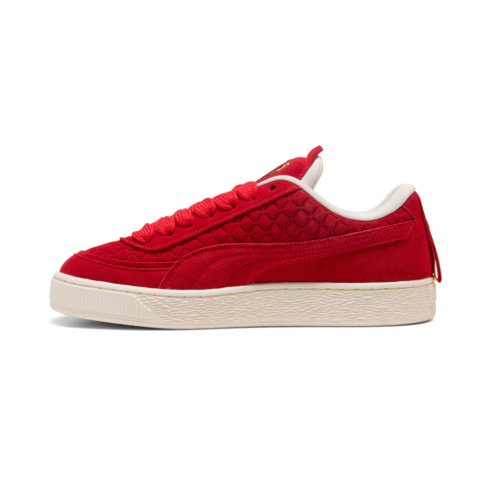 Scuderia Ferrari Suede XL MTSP Lace Up Sneakers - Image 3