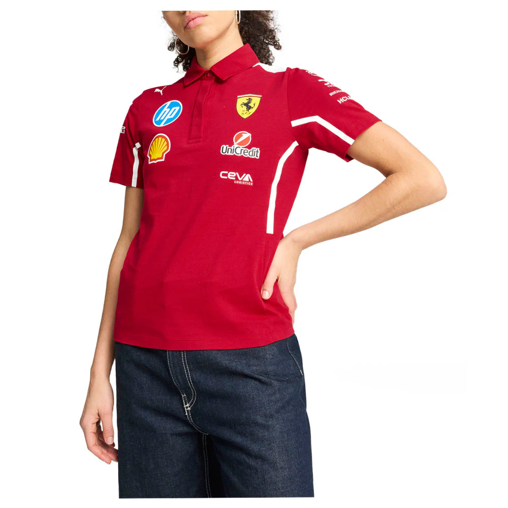 Scuderia Ferrari Team Polo Shirt - Image 3
