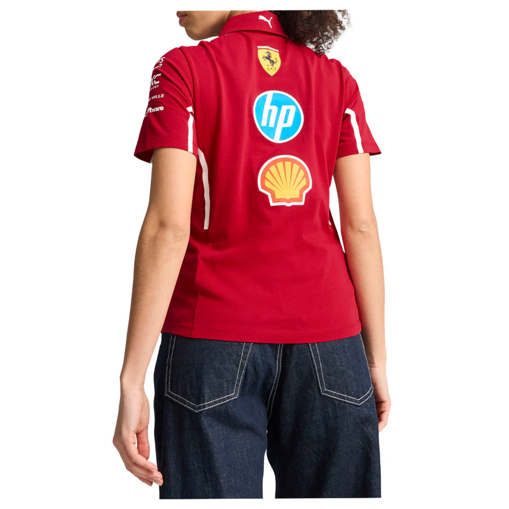 Scuderia Ferrari Team Polo Shirt - Image 4