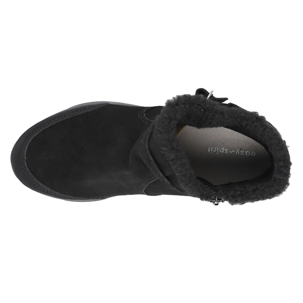 Elk Round Toe Zippered Pull On Booties - Image 4