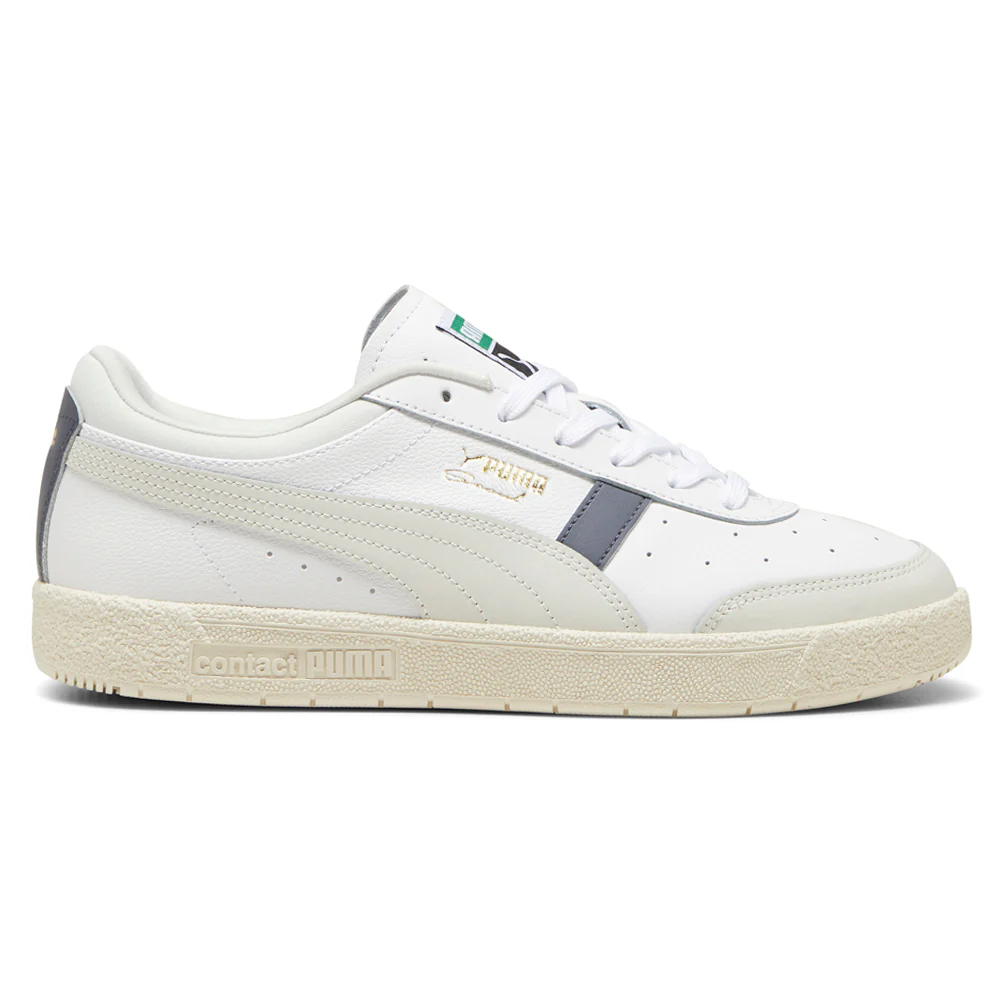 Seoul Leather Lace Up Sneakers
