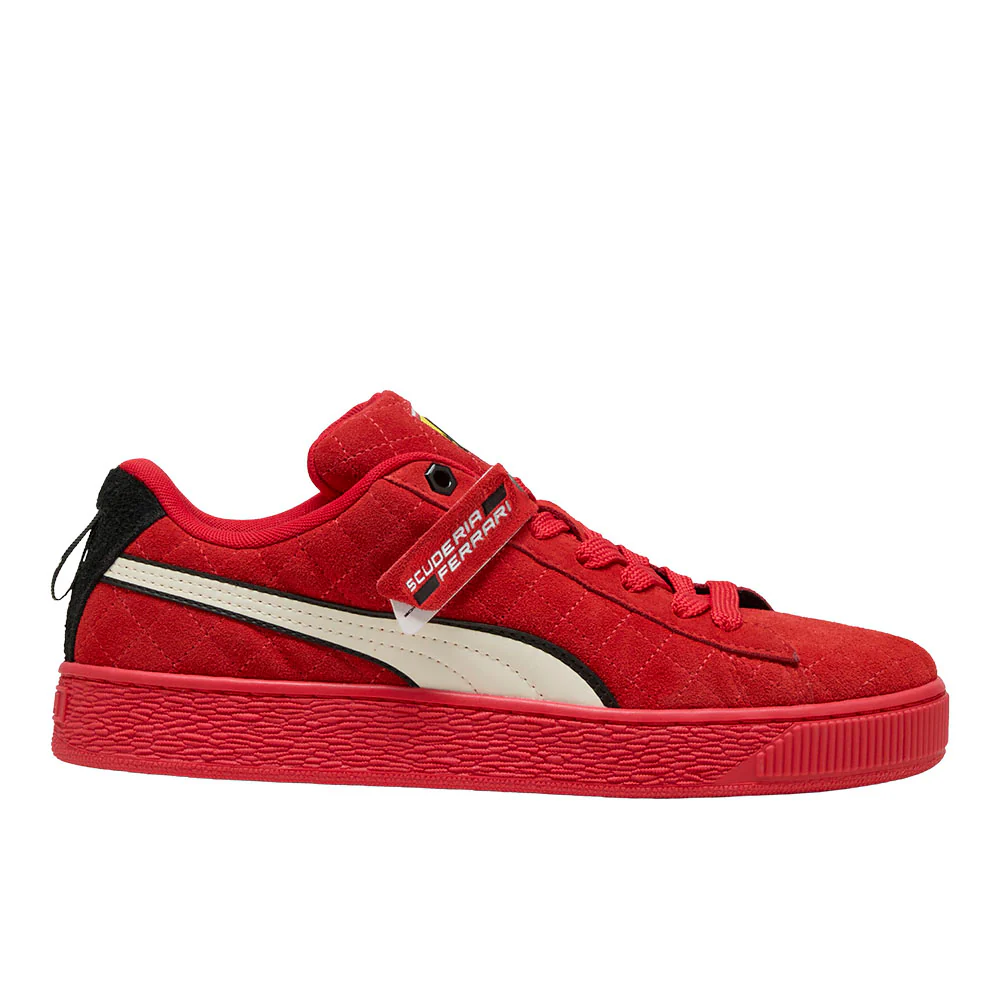 Scuderia Ferrari Suede XL Hero Lace Up Sneakers