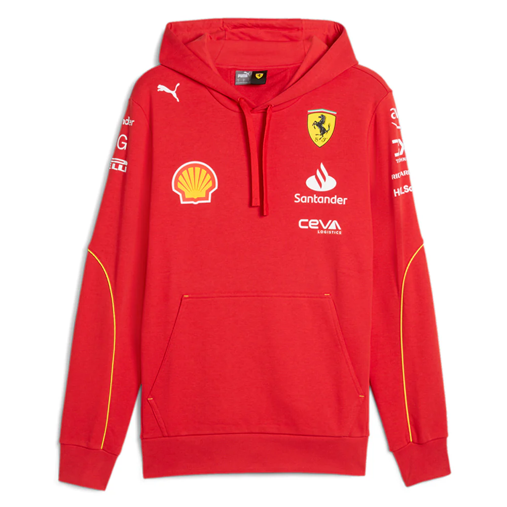Scuderia Ferrari Team Pullover Hoodie - Image 3