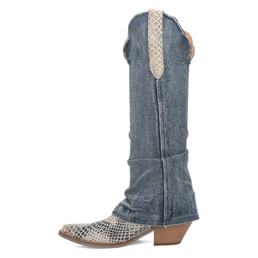 Shabby Lizard Snip Toe Pull On Boots - Image 3