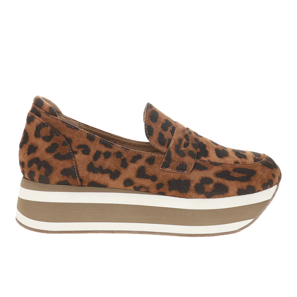 Sheesh Platform Slip On Loafers