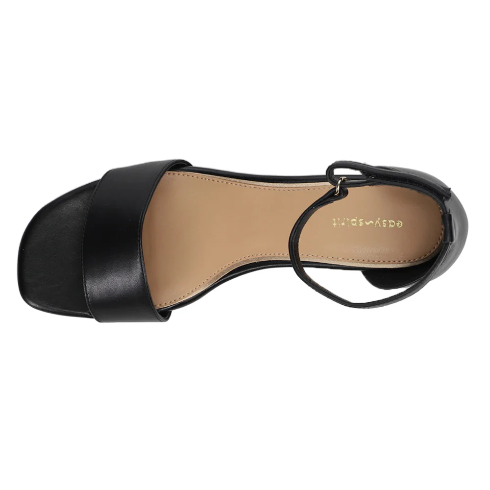 Sheila Ankle Strap Block Heel Sandals - Image 4