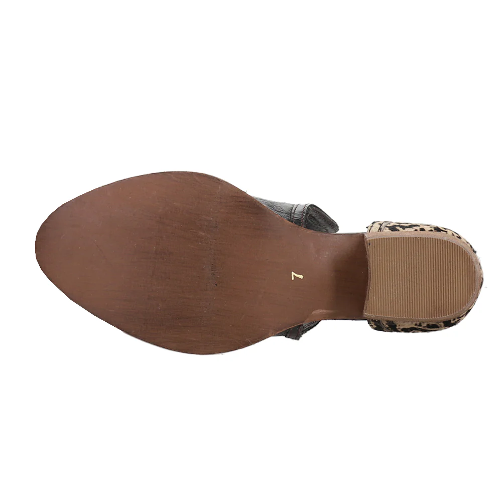 Shy Town Croc Round Toe Pull On Boots - Image 5