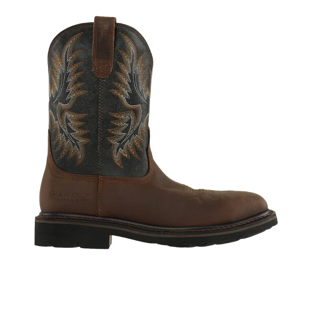 Sierra Wide 10 Inch Electrical Hazard Steel Toe Work Boots