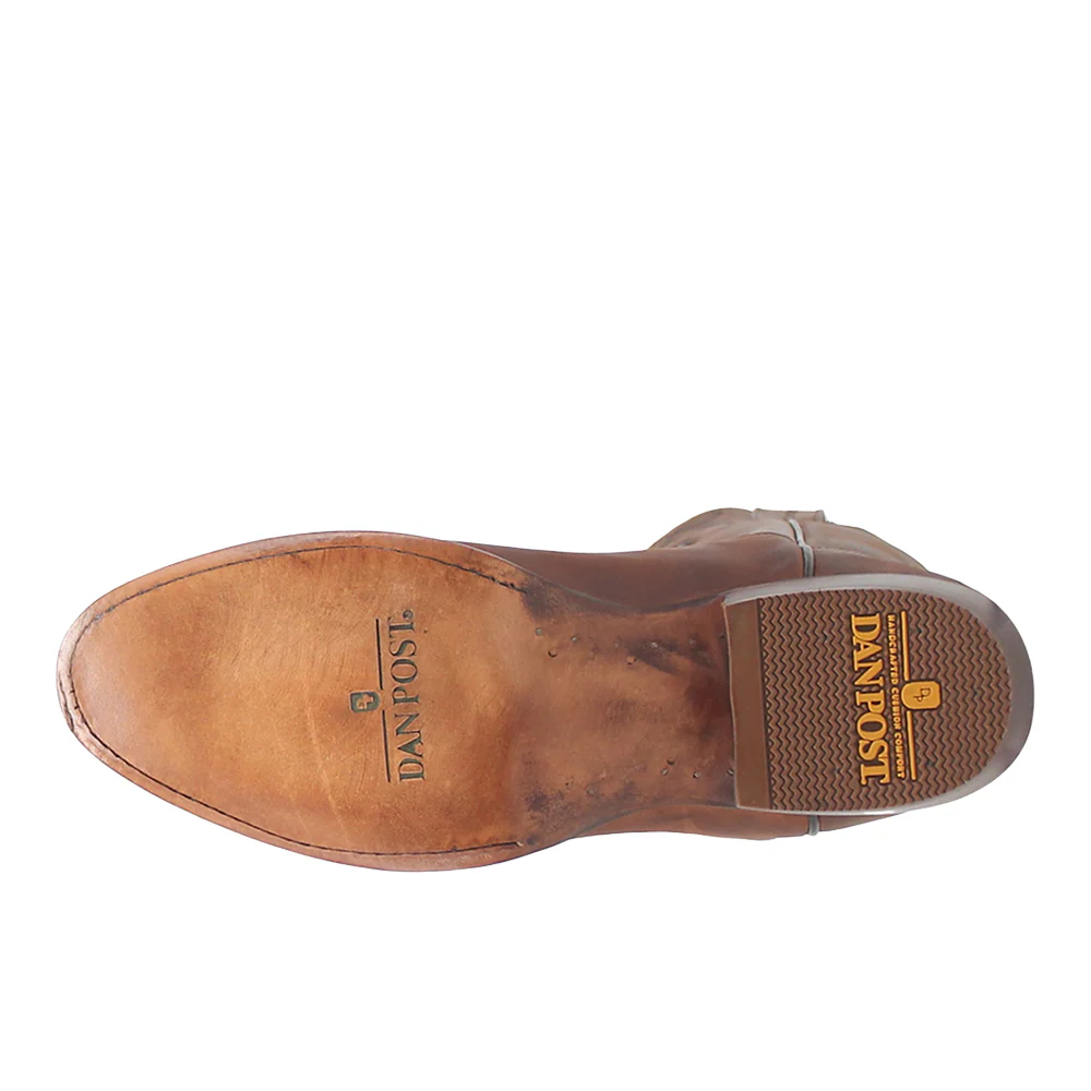 Simon Embroidered Round Toe Cowboy Boots - Image 5