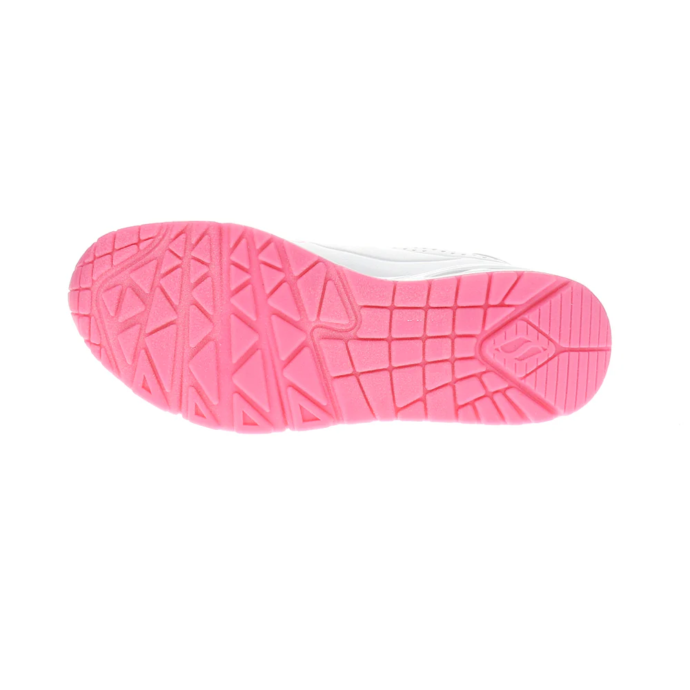 Skechers Street x JGoldcrown Uno Twin Hearts Lace Up Sneakers - Image 5