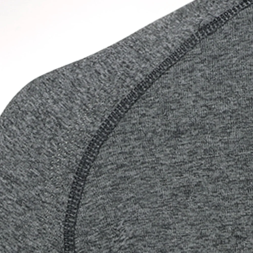 Skin Friendly Crew Neck Long Sleeve Athletic T-Shirt - Image 4