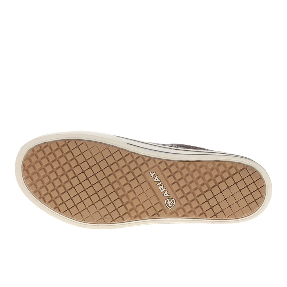 Skylar Floral Embossed Platform Lace Up Sneakers - Image 5