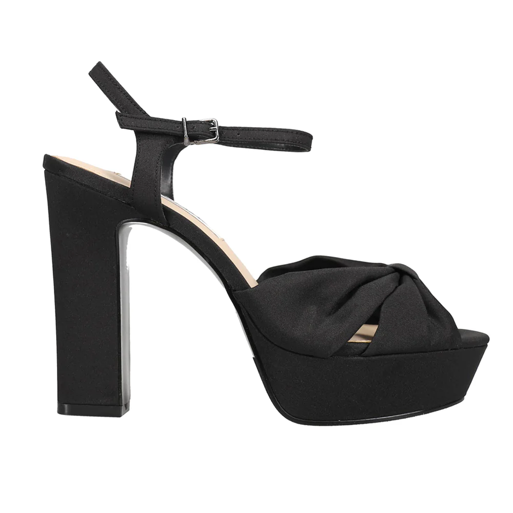 Skylynn Ankle Strap Block Heel Platform Sandals