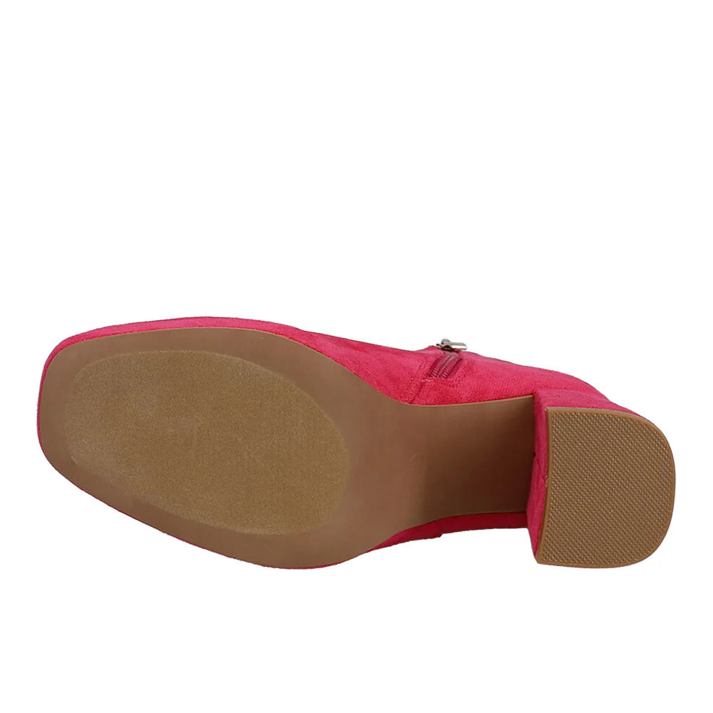 Slug Bug Platform Round Toe Boots - Image 5