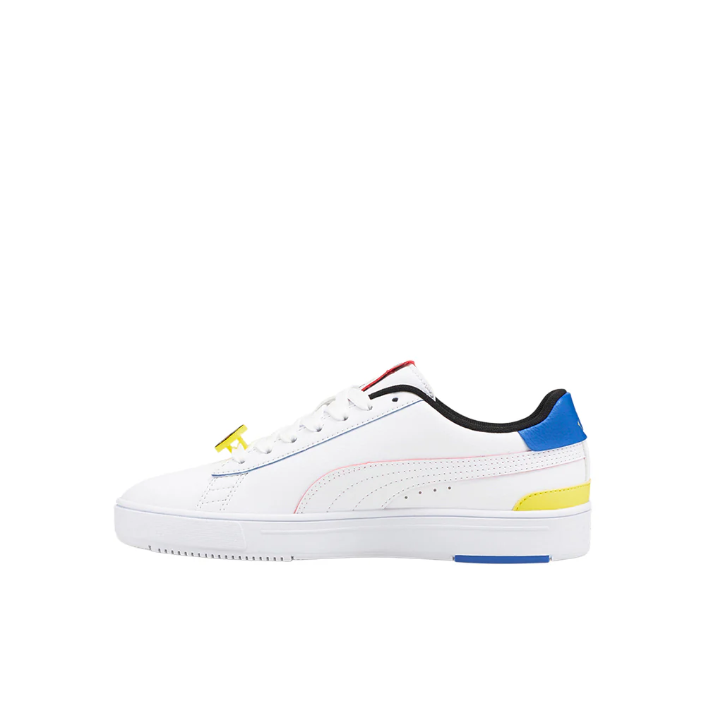 PUMA X SMILEYWORLD Serve Pro Lace Up Sneakers (Big Kid) - Image 3