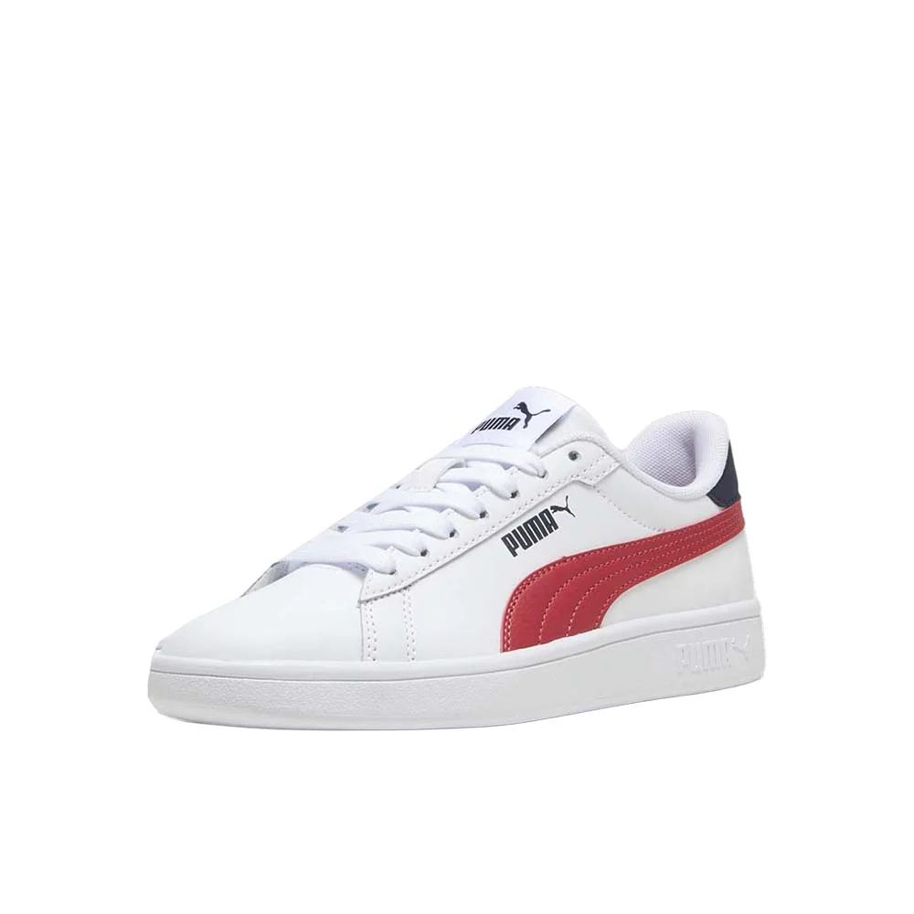 Smash 3.0 Leather Lace Up Sneakers (Big Kid) - Image 2