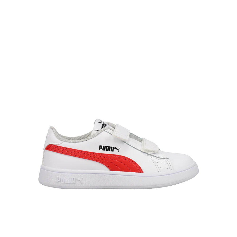 Smash V2 Leather Slip On Sneakers (Little Kid)