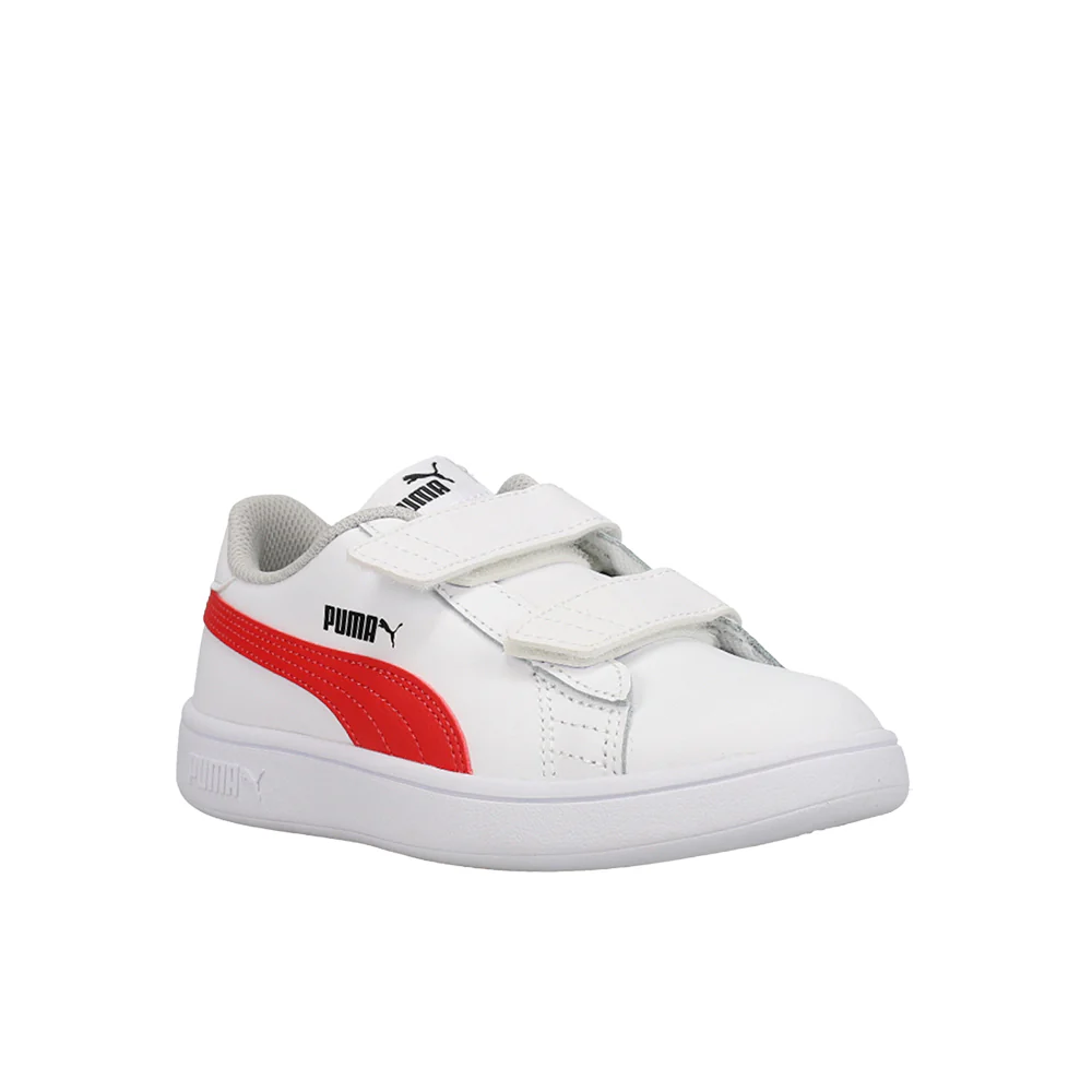 Smash V2 Leather Slip On Sneakers (Little Kid) - Image 2