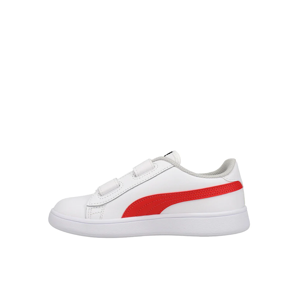 Smash V2 Leather Slip On Sneakers (Little Kid) - Image 3
