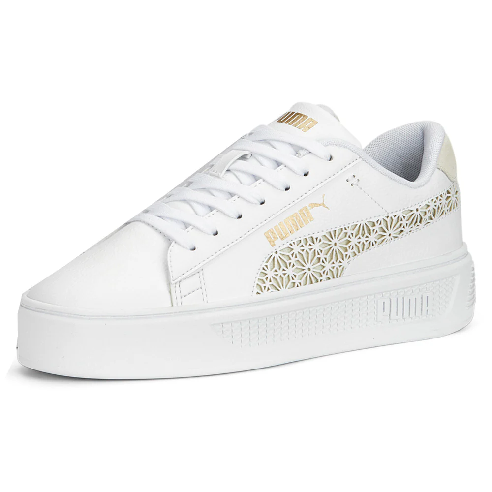 Smash V3 Laser Cut Platform Lace Up Sneakers - Image 2