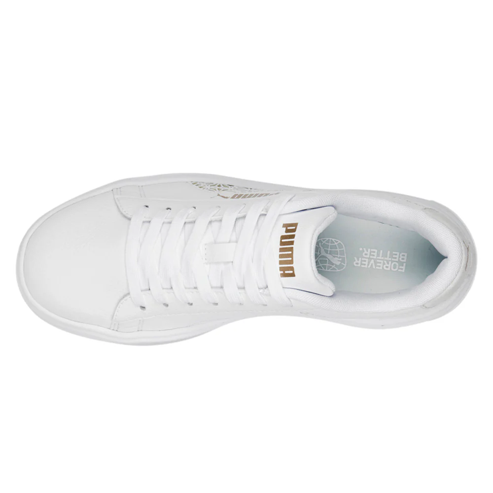 Smash V3 Laser Cut Platform Lace Up Sneakers - Image 4