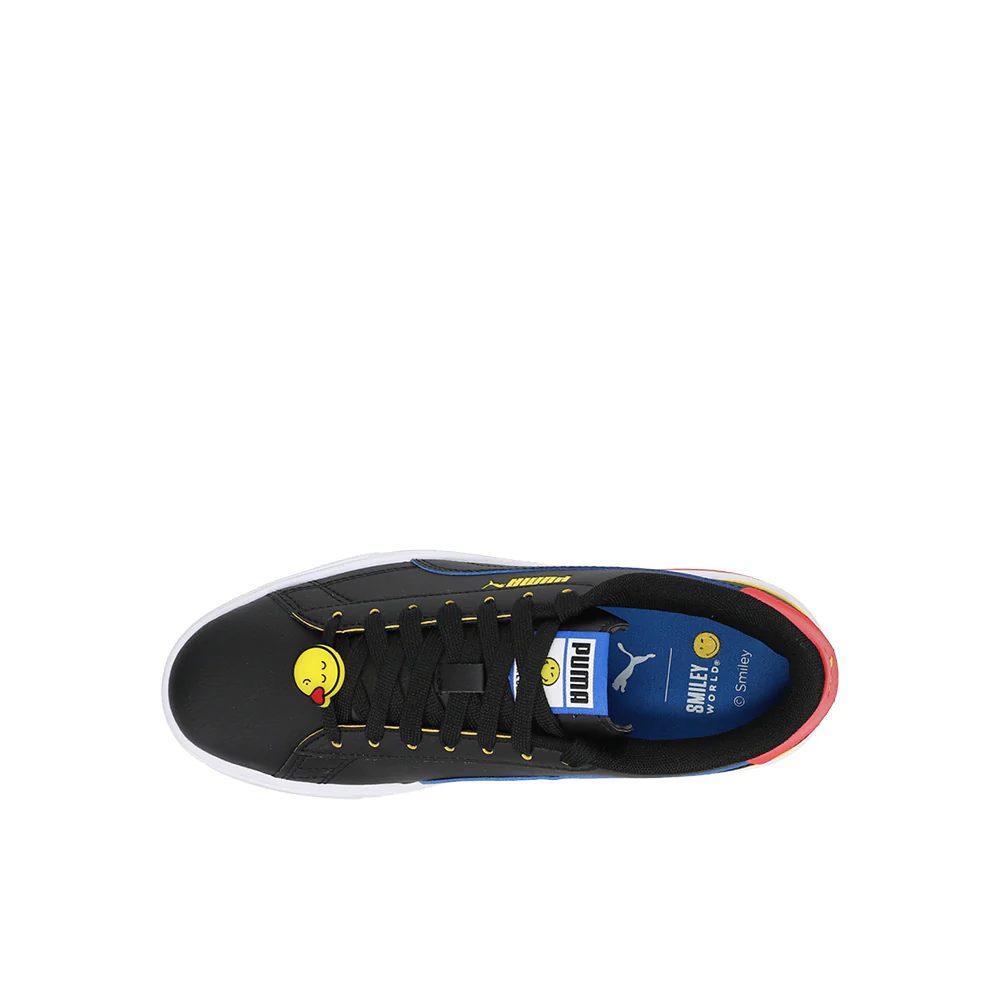 PUMA X SMILEYWORLD Serve Pro Lace Up Sneakers (Big Kid) - Image 4