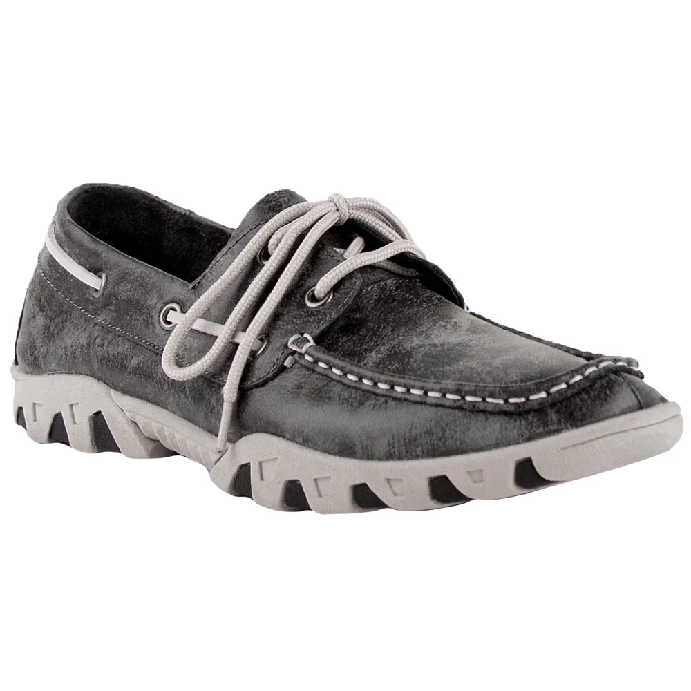 Smoky Slip On Boat Shoes - Image 2