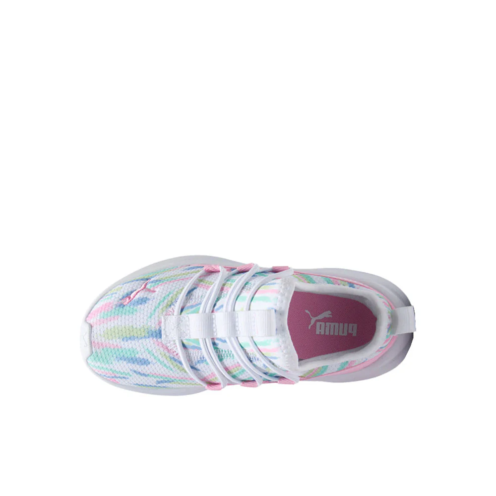 Softride One4All Rainbow Brush Slip On Sneakers (Little Kid) - Image 4